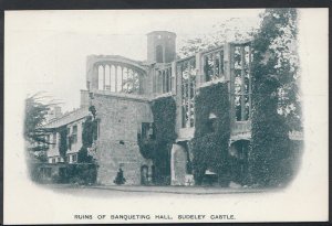 Gloucestershire Postcard - Ruins of Banqueting Hall, Sudeley Castle    MB1737