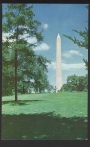 DC WASHINGTON The Washington Monument White Marble Shaft 555 Feet ~ Chrome