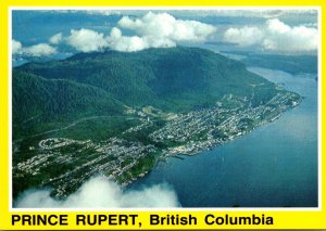 Canada British Columbia Prince Rupert Aerial View