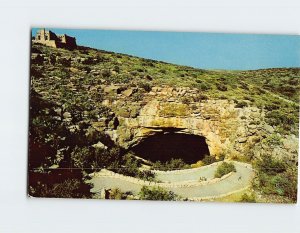 Postcard Natural Entrance By Trail, Carlsbad Caverns National Park, Carlsbad, NM