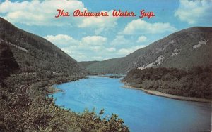 The Delaware Water Gap in Delaware Water Gap, New Jersey