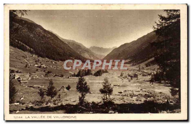 The Vallee de Vallorcine - Old Postcard