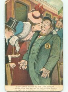 Divided-Back COMIC SCENE Great Postcard AA9868