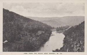 West Virginia Romney View From Rocks Albertype