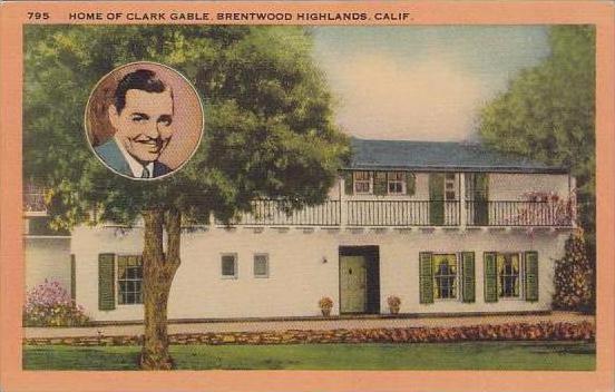 California Brentwood Highlands Home Of Clark Gable