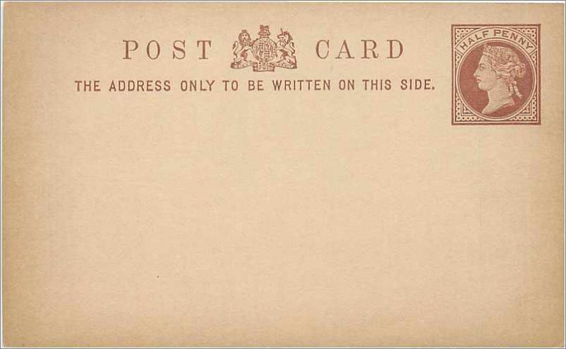 Entier Postal Stationery Postal Britain Great Britain 1 / 2p