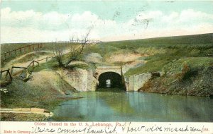 Wheelock Postcard 158; Lebanon PA, Oldest Tunnel in the US, Posted 1907