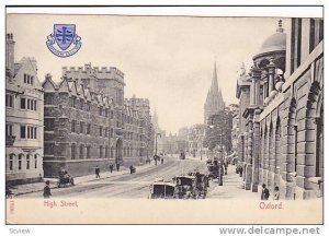 High Street, Oxford (Oxfordshire), England, UK, 1900-1910s