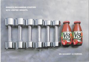 Experts Recommend Starting with Lighter Weights We Suggest V8 Advertising