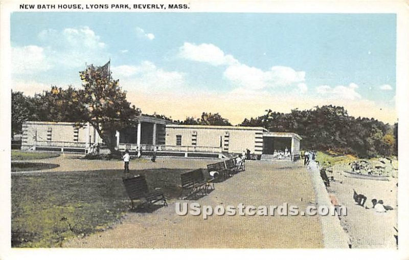 New Bath House at Lyons Park - Beverly, Massachusetts MA