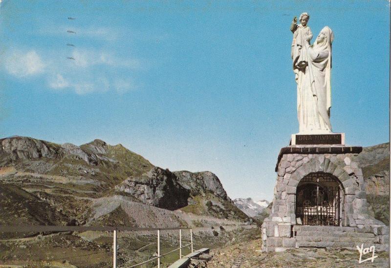 BF22000 gavarnie 65 notre dame des neiges   france  front/back image