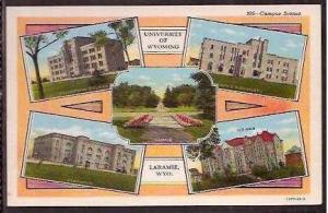Wy Laramie University Campus View