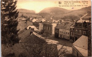 Belgium Stavelot Hôtel du Commerce Vintage Postcard C147