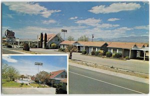 THE COUNTRY MANOR MOTEL Safford, Arizona Roadside 1960s Vintage Postcard