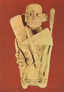 Muisca Culture Figure Sculpture Gold Museum Columbia Postcard