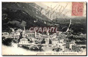 The Dauphine - Voreppe - Route of the Grande Chartreuse Old Postcard
