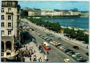 M-17728 Jungfernstieg und Binnenalster Hamburg Germany