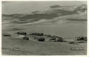 norway norge, FINSE, Panorama (1920s) Fot. Grøvo RPPC Postcard