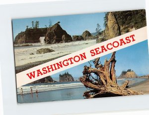 Postcard Washington Seacoast, Washington