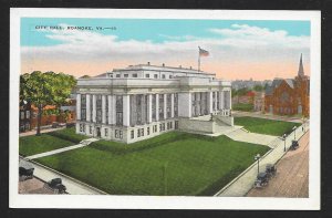 City Hall Building Roanoke VA Unused c1920s