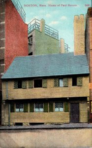 Massachusetts Boston Home Of Paul Revere