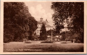 Denmark Fredensborg Parti Fra Marmorhaven Vintage Postcard 09.12
