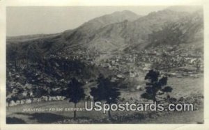 Real Photo non  back, Serpentine Dr. - Manitou, Colorado CO 