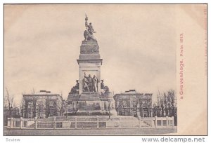 SWITZERLAND, 1900-1910's; 'S Gravenhage, Statue