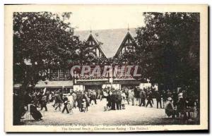 Old Postcard Deauville Fleurie Beach