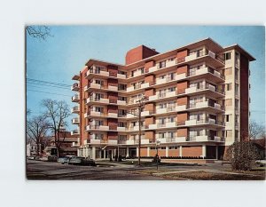 Postcard Evenglow Lodge, Pontiac, Illinois