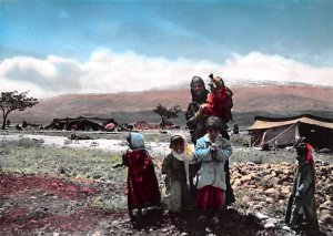 Bedouin with her Children Bedouin with her Children, Lebanon , Carte Postale ...