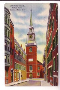 Old North Church, Salem Street, Boston, Massachusetts,