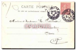 Old Postcard Nancy Lorraine Illustree Barracks Thiry Rentree Regiment of the ...