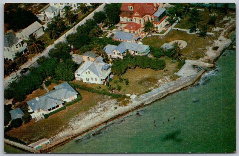 Key West Florida 1950s Postcard Southernmost Home In The United States