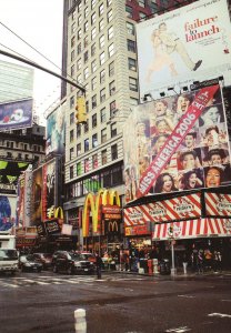 Miss America 2006 Poster McDonalds Times Square USA Plain Back Postcard