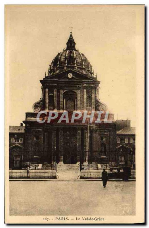 Old Postcard Paris Val De Grace