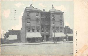 A72/  Iola Kansas Ks Postcard 1907 YMCA Building