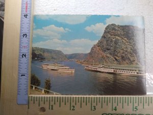 Postcard The beautiful Rhine - Loreley-cliffs, Sankt Goarshausen, Germany