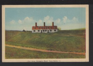 Nova Scotia ANNAPOLIS ROYAL Fort Anne - Valentine-Black ~ PECO WB
