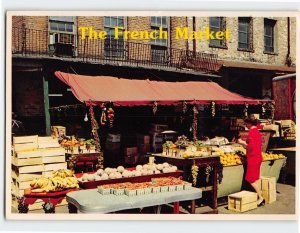 Postcard The French Market New Orleans Louisiana USA