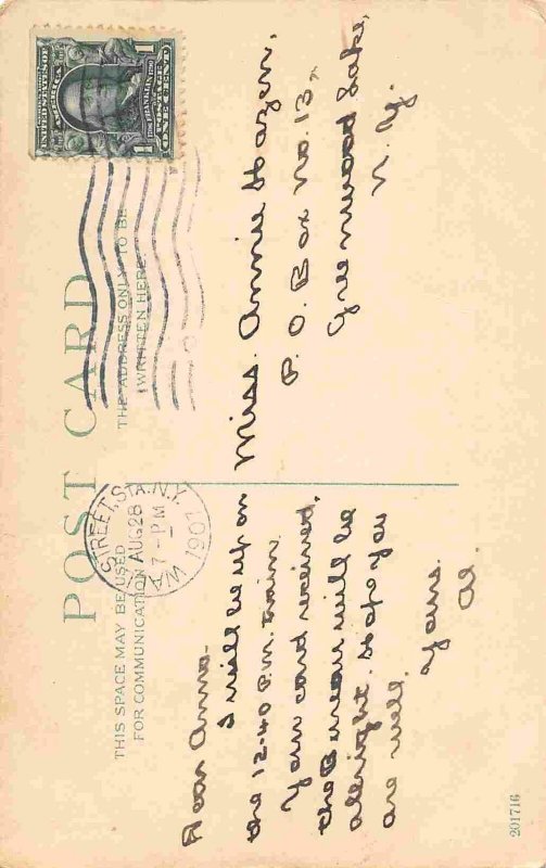 Singer Manufacturing Co Building New York City 1907 postcard