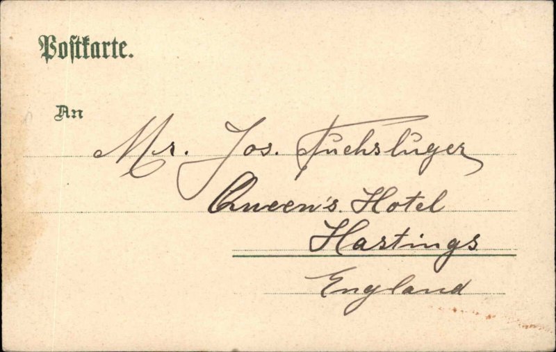 Gruss aus LUDWIGSHAFEN GERMANY Multi-View Antique Postcard