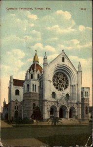 Tampa Florida FL Church 1900s-1910s Postcard