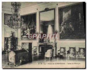 Postcard Old Palace of Compiegne Music Room