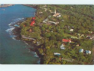 Unused Pre-1980 AERIAL VIEW Kailua - Kona Hawaii HI hs7933