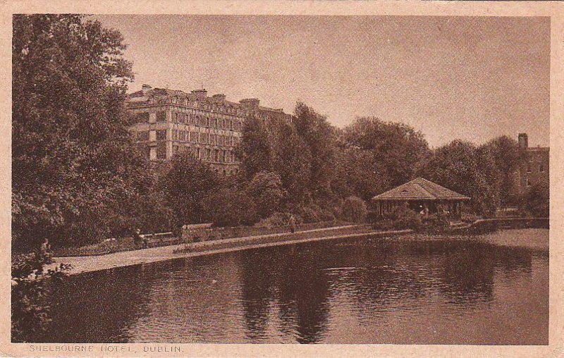 Postcard Shelbourne Hotel Dublin Ireland