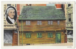 Home of Paul Revere Boston Massachusetts Mailed 1935