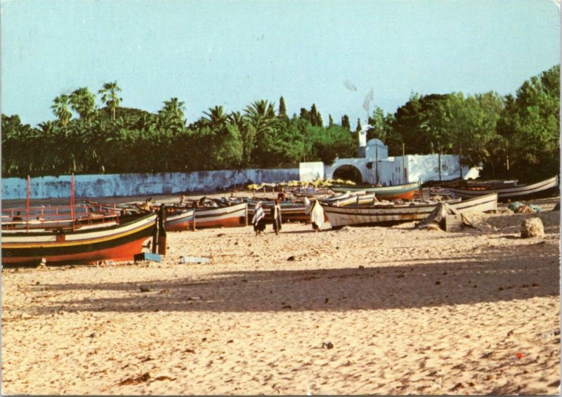 Postcard Tunisia - Hammamet - Les Peches