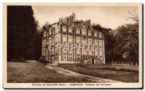 Old Postcard surroundings Aubevoye Gaillon Chateau Tournebut