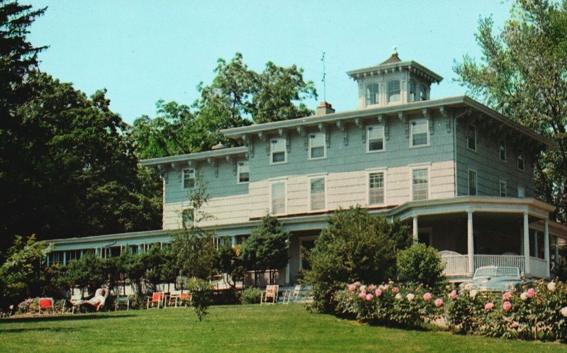 Vintage Postcard The Homestead Lovely Colonial Inn Hotel Long Island New York NY